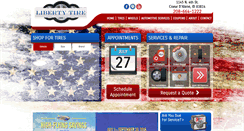 Desktop Screenshot of libertytire.net